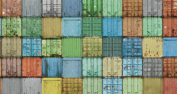 the shipping container