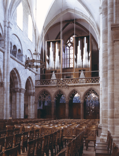 The new organ of Basel cathedral