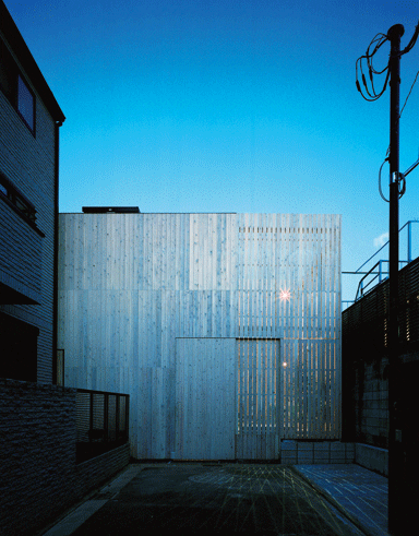 Drawer House, in which all the furniture slides into the walls, Tokyo, 2003