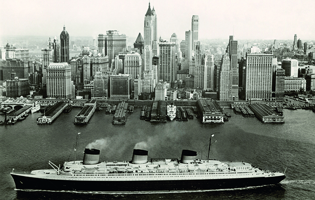 Normandie in New York 1935 39 Collection French Lines