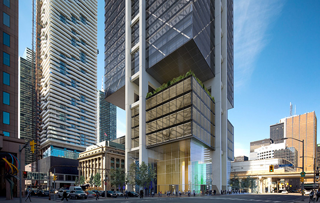 rogers stirk harbour partners the hub toronto ground ICON