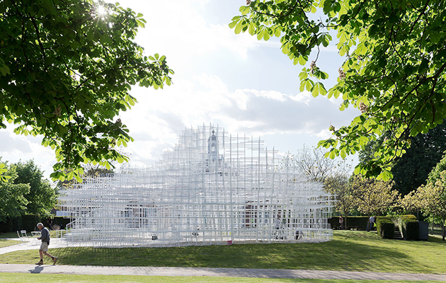 Serpentine Gallery Pavilion by Sou Fujimoto credit IWAN BAAN