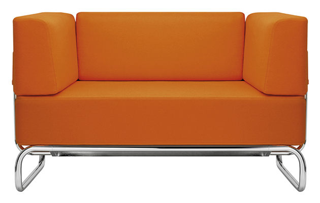 Thonet Sofa S 5001 orange FS0 1