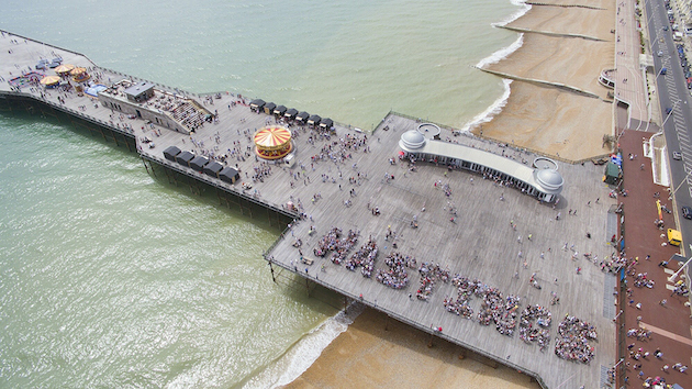 Hastings Pier dRMM. Photo Hastings Pier Charity