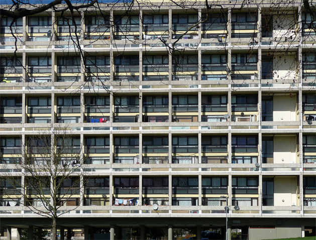 Detail of Alton West Estate Highcliffe Drive by Stephen Richards