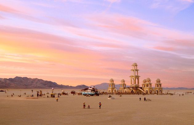 temple black rock city nv burning man icon