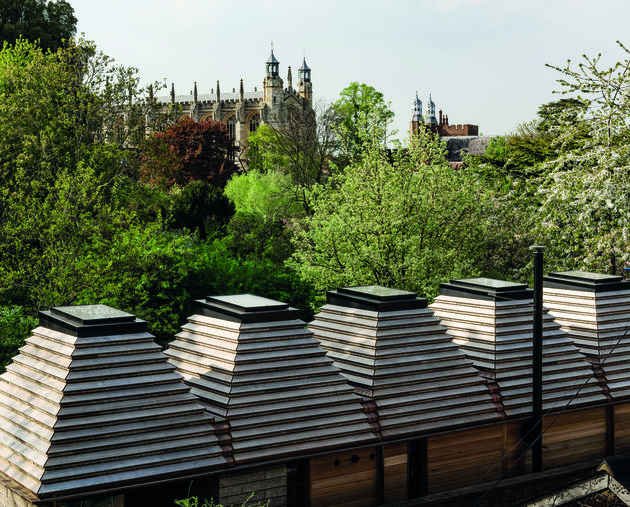 The view over the roof of the Cork House. Photo by Ricky Jones