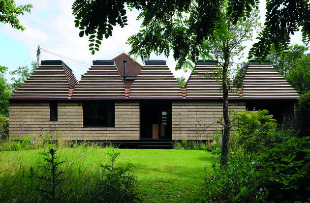 The exterior of the Cork House. Photo by David Grandorge