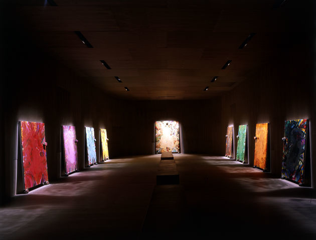 The Upper Room by Chris Ofili in collaboration with David Adjaye. Image courtesy of Adjaye Associates