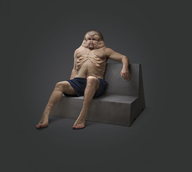 Graham is a recent project by Patricia Piccinini in collaboration with the Transport Accident Commission in Australia Transport Accident Commission