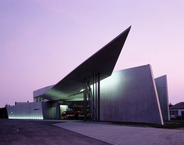 Vitra Fire Station. Image by Christian Richters