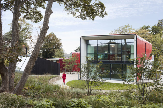 The acclaimed landscape designer Piet Oudolf has planted the Centre's garden. Photograph by John Short.