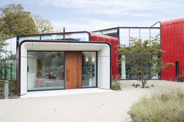 Ab Rogers' Design's Maggie's Centre, at The Royal Marsden Hospital, Sutton. Photograph by John Short.