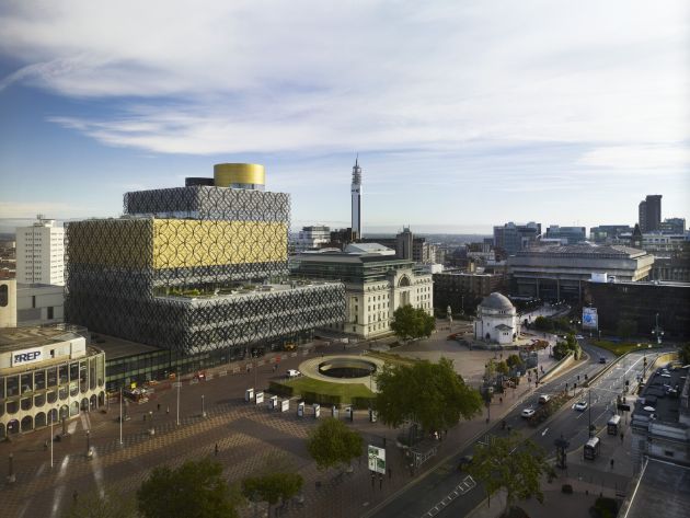 Mecanoo’s Library of Birmingham. Photo by Christian Richters