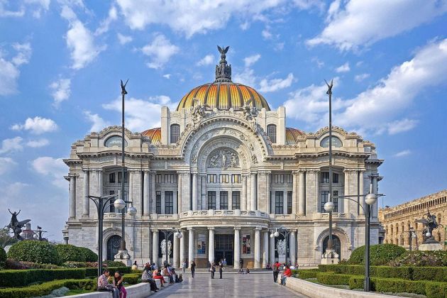 Palacio de Bellas Artes. Photo by Xavier Quetzalcoatl Contreras Castillo