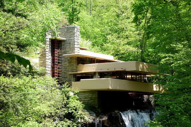 Fallingwater House by Frank Lloyd Wright