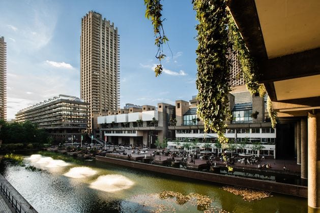 Lakeside Terrace Barbican Centre. Photo by Max Colson