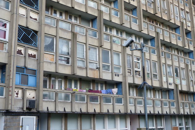 Robin Hood Gardens. Photo by Gordon Jolly