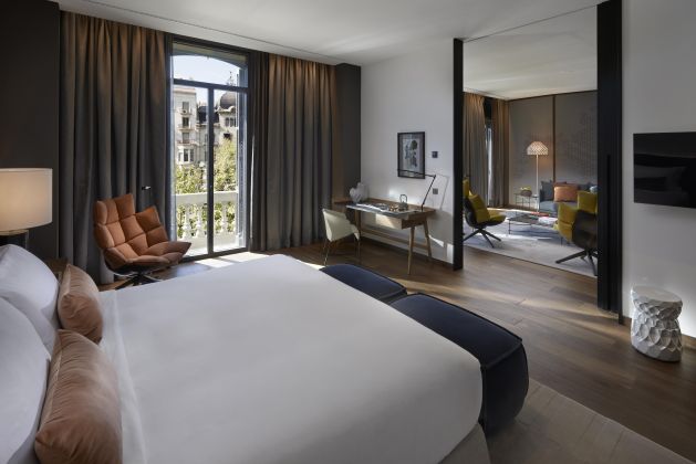 Mandarin Oriental Barcelona Premier Suite Bedroom