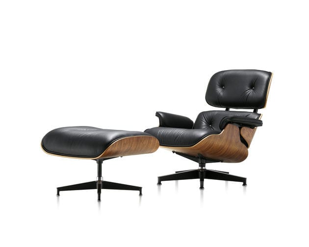 The Eames Lounge Chair and Ottoman. Photo courtesy Herman Miller