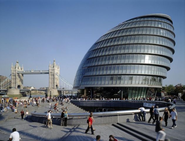 London City Hall by Foster Partners. Photo by Nigel Young