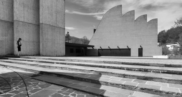 Riola Church in Italy by Alvar Alto. Photo by seier+seier via Flickr