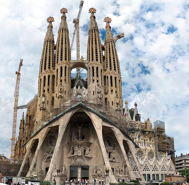 The Sagrada Familia is Antoni Gaudi’s incomplete masterpiece