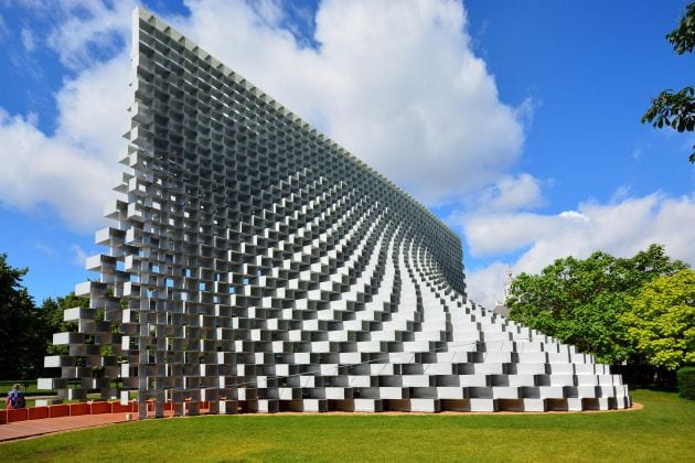 BIG's Serpentine Pavilion, which stacks numerous repeating units, is characteristic of the firm's designs. Image: George Rex / Creative Commons.