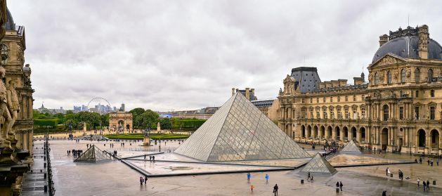 The Louvre. Photo by Pedro Szekely