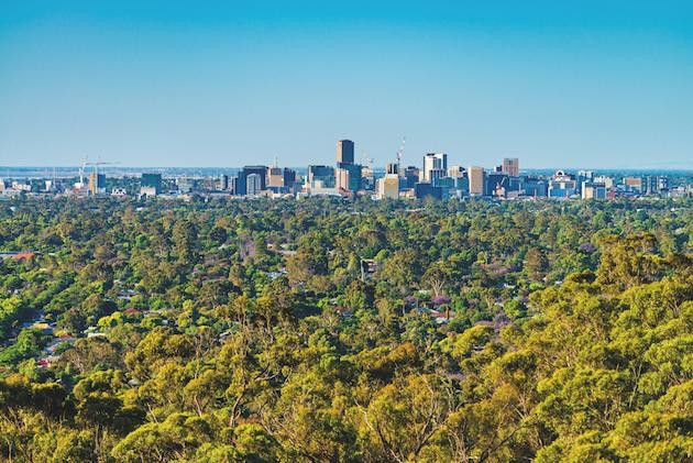 Today, Adelaide in South Australia still incorporates the principles of green space adopted in the 19th century. Image: Andrey Moisseyiev