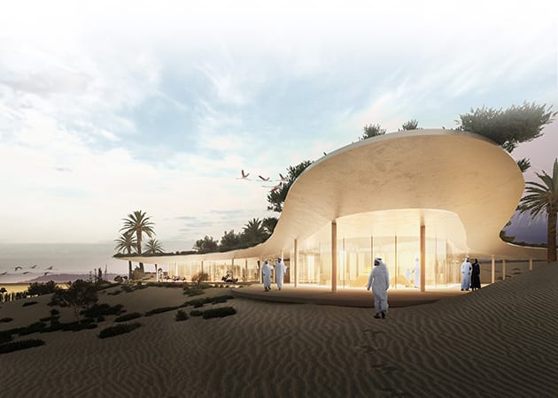 abu dhabi wetland centre design competition