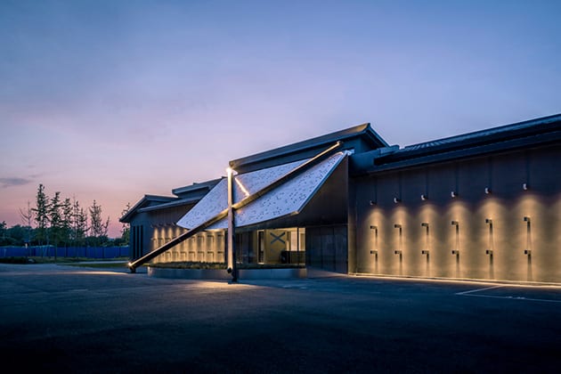 exterior of x museum beijing - iconeye.com