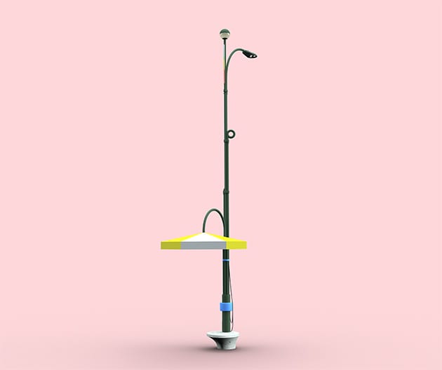 streetlight design by project room for los angeles - icon