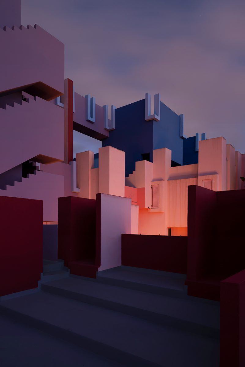 architecture, La Muralla Roja, Spain, Ricardo Bofill, photography, iconeye, ICON magazine