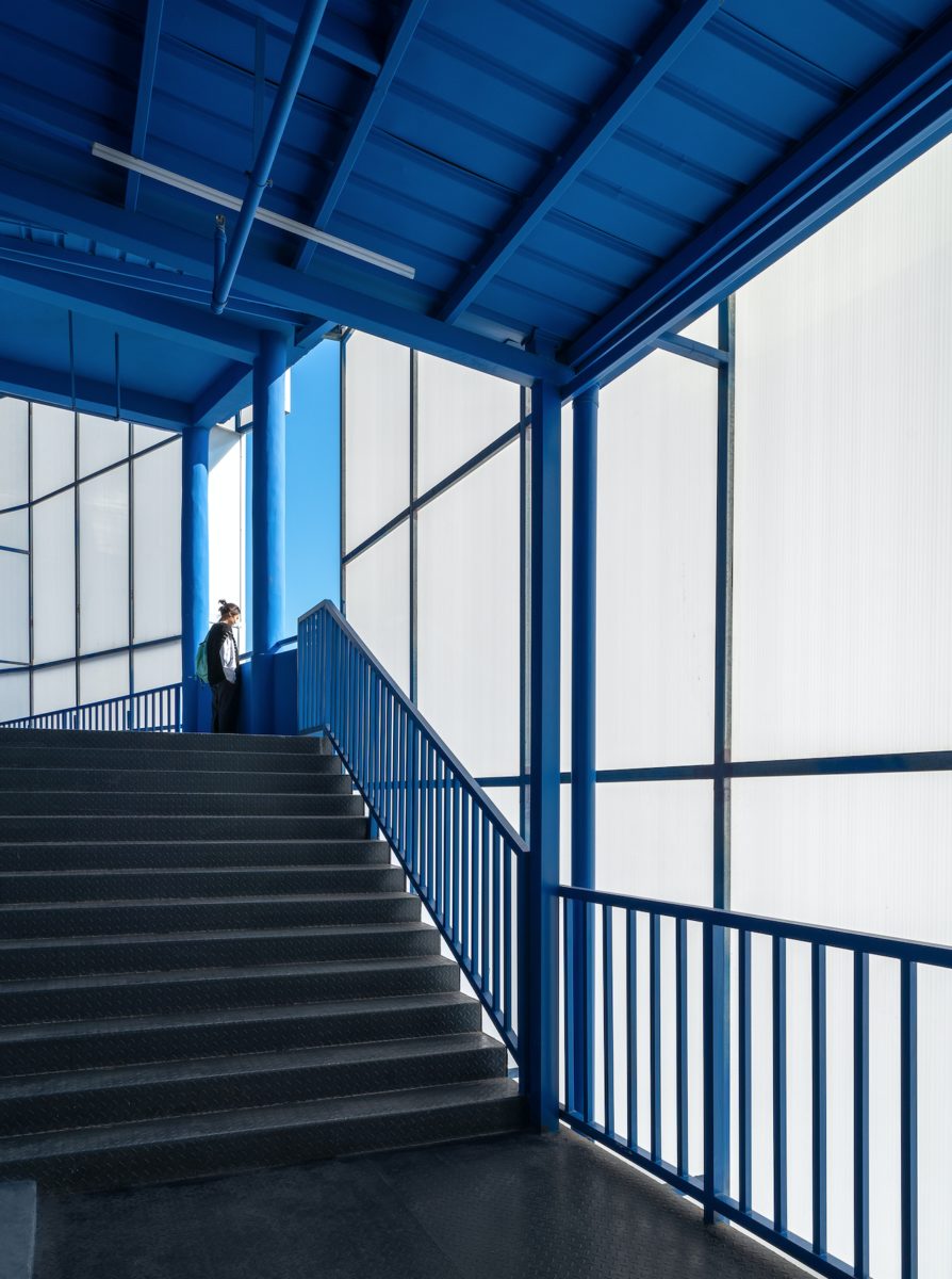 Various Associates, China, Shenzhen, school, colour, architecture, iconeye, blue building, ICON magazine