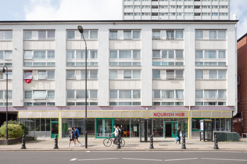 nourish hub, london, community, food, architecture, iconeye, ICON magazine