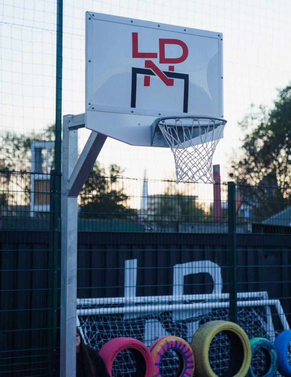 Alvaro Barrington basketball court Bethnal Green London