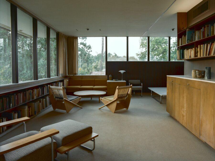 The VDL House built by Richard Neutra can now be seen from all