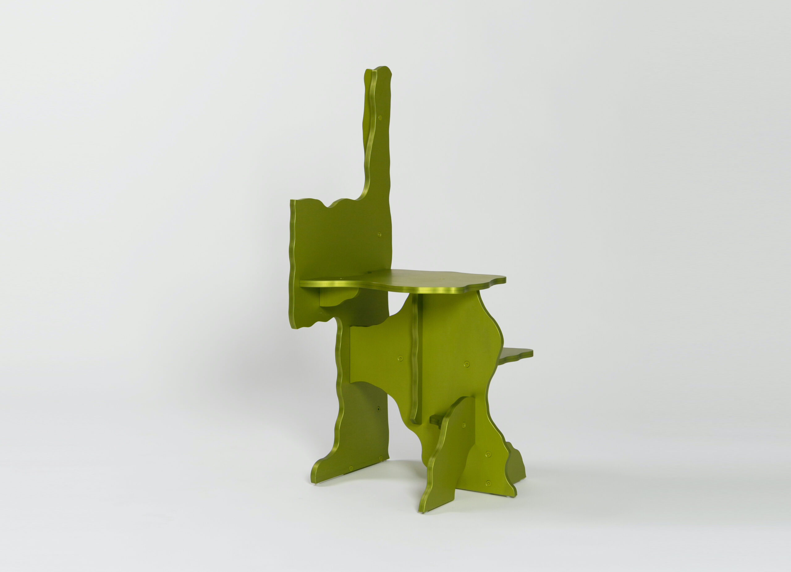 Max Lamb Jigsaw (Aluminium), 2017 Gallery FUMI green