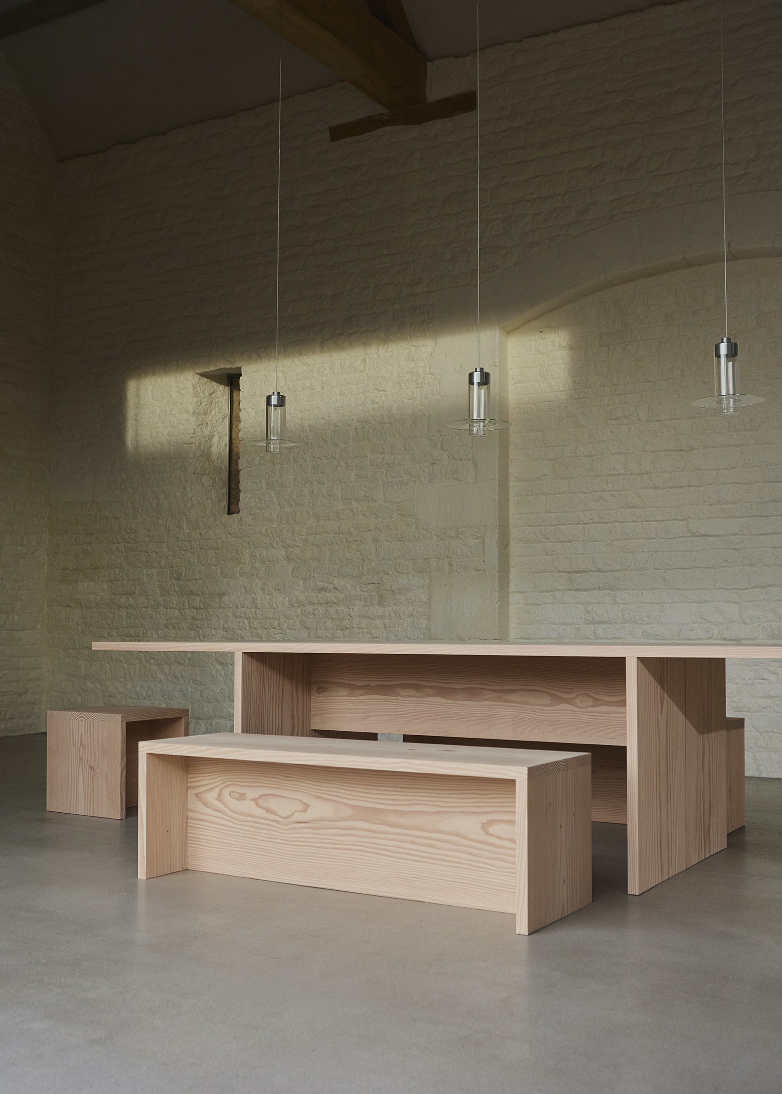 Dinesen John Pawson Furniture Collection dining room