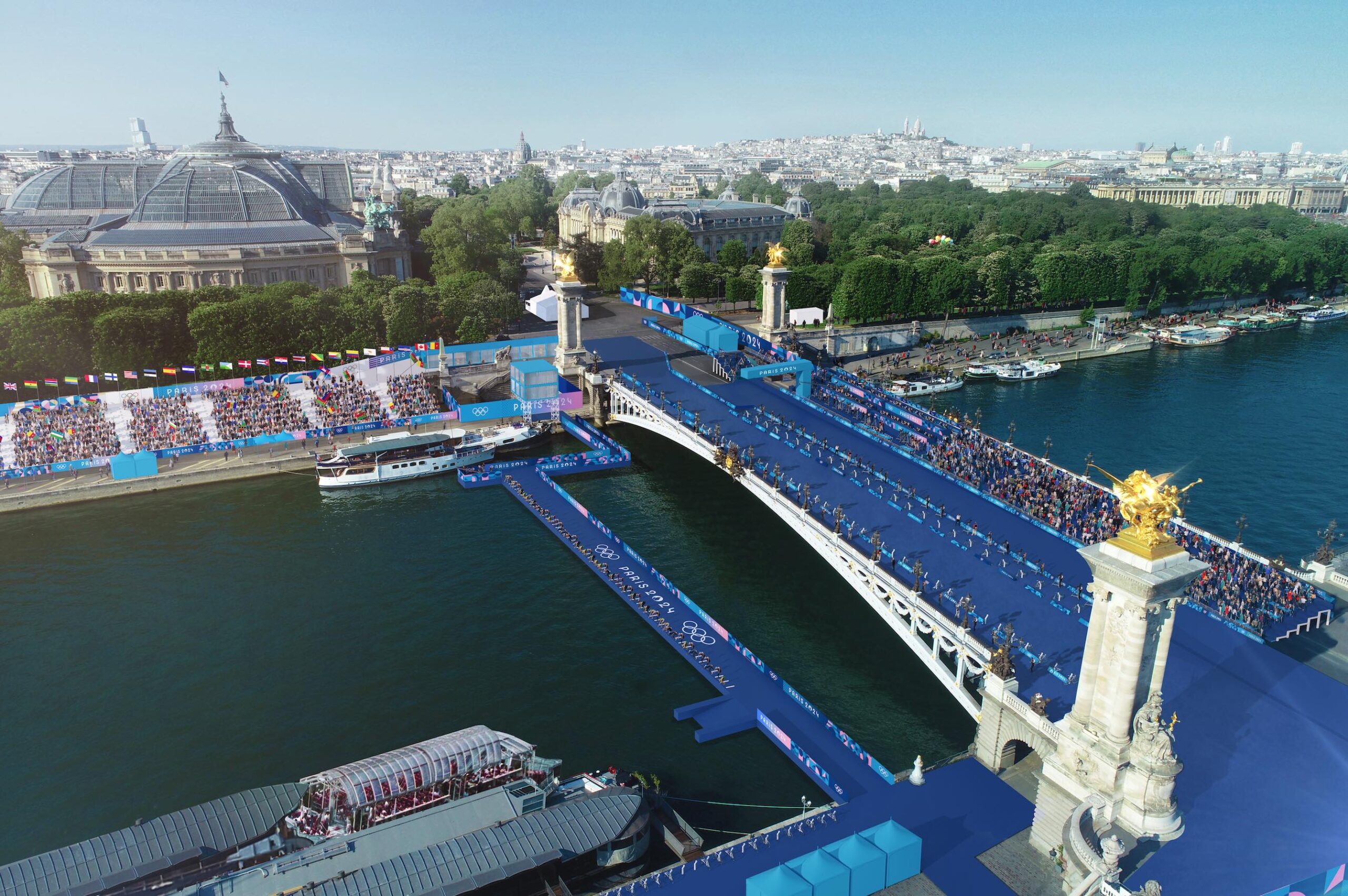 Paris 2024 bridge