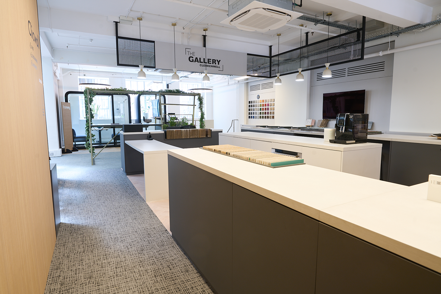 Mohawk Group Showroom, Clerkenwell, London.