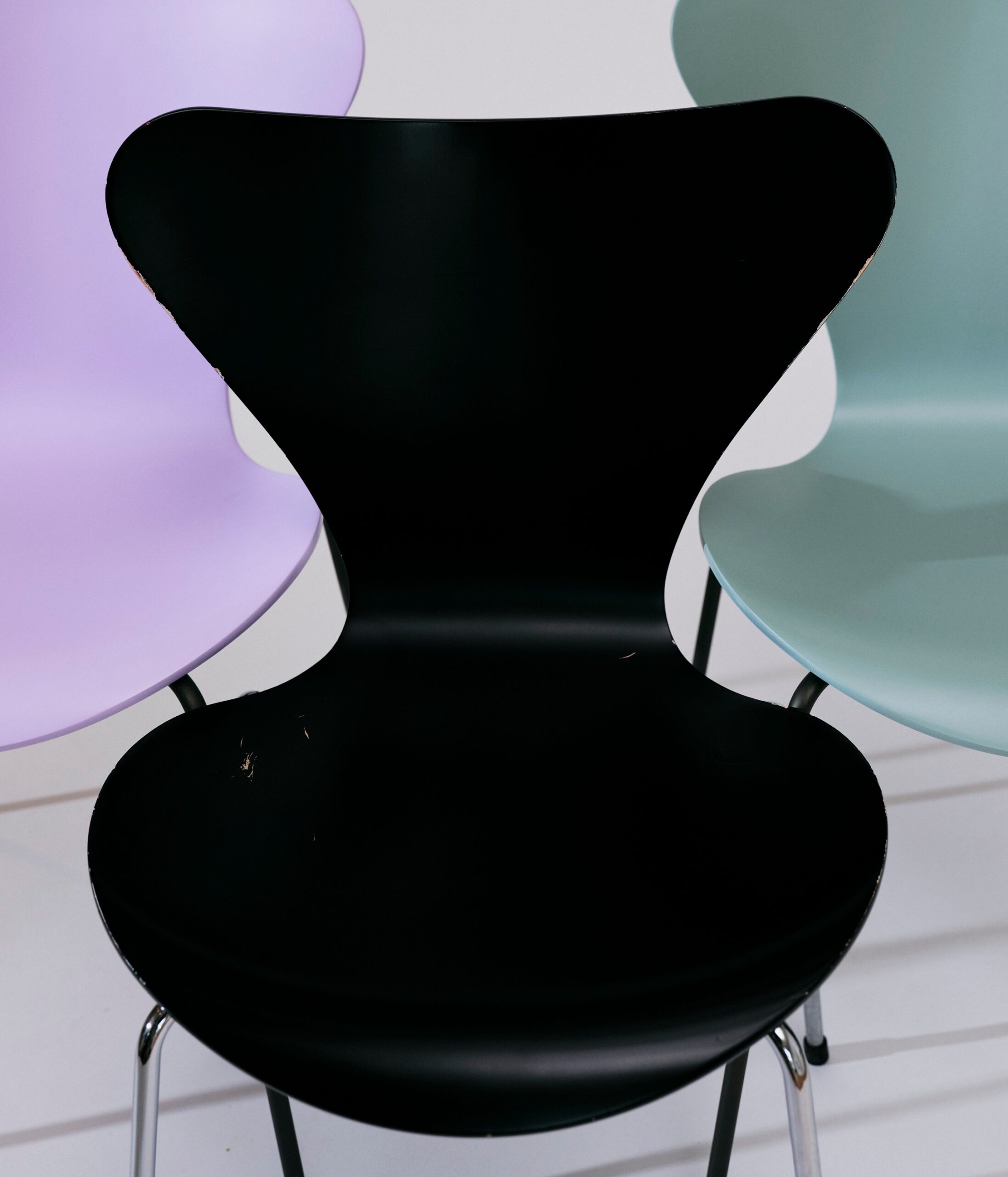 Fritz Hansen shell chair black ReNew