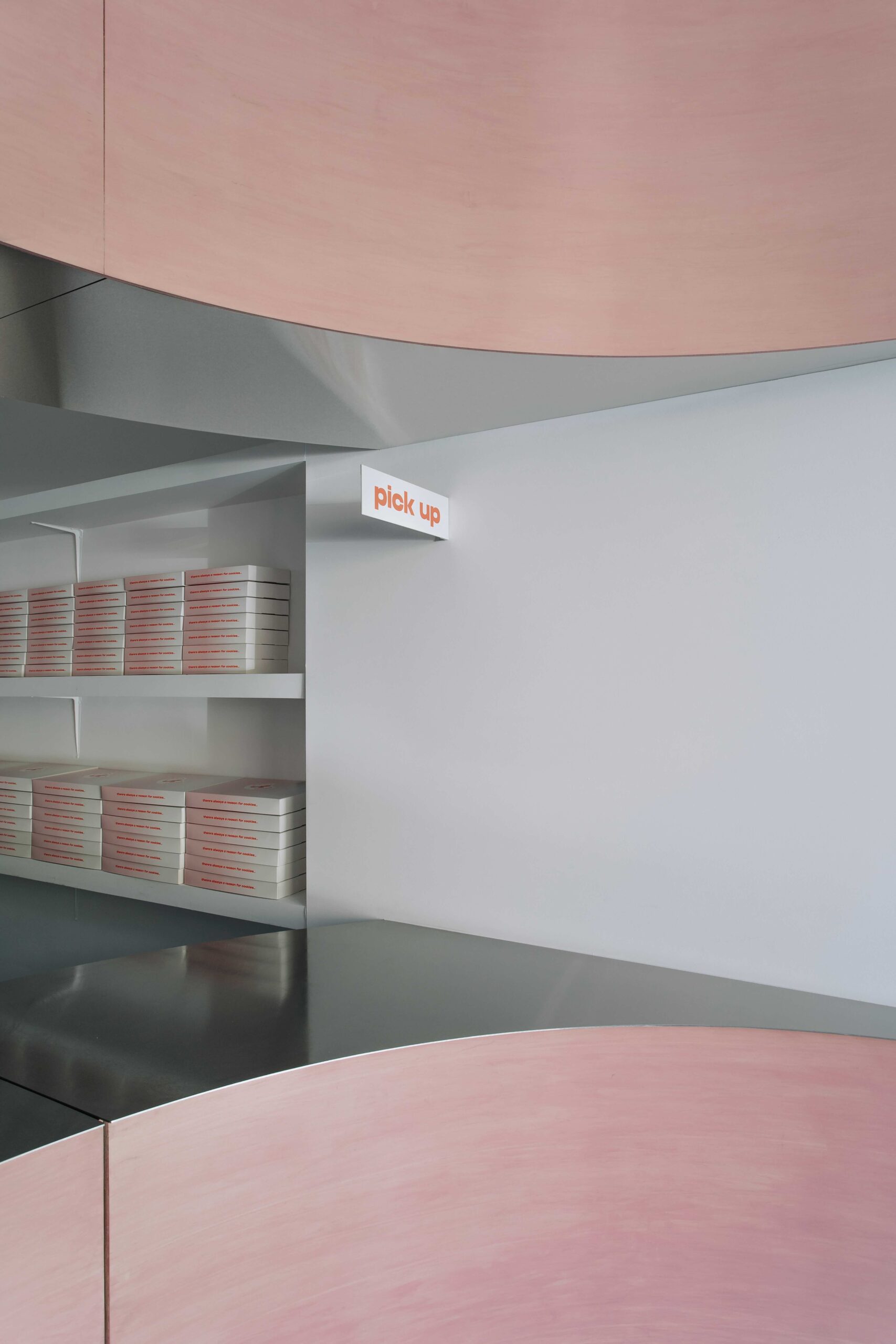 andrea's cookies StudioAC Toronto interior pink pick up