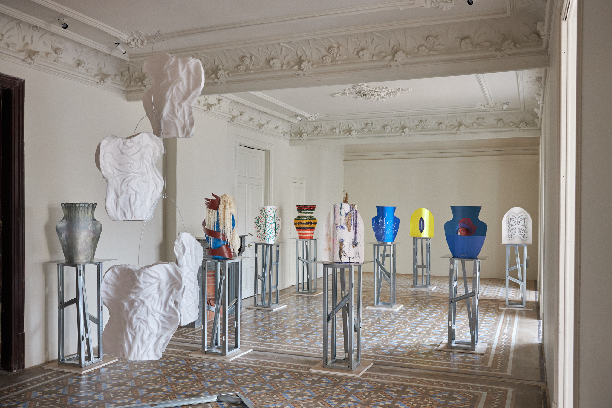 Octaevo x Partida Continua In The Middle of Lands exhibition