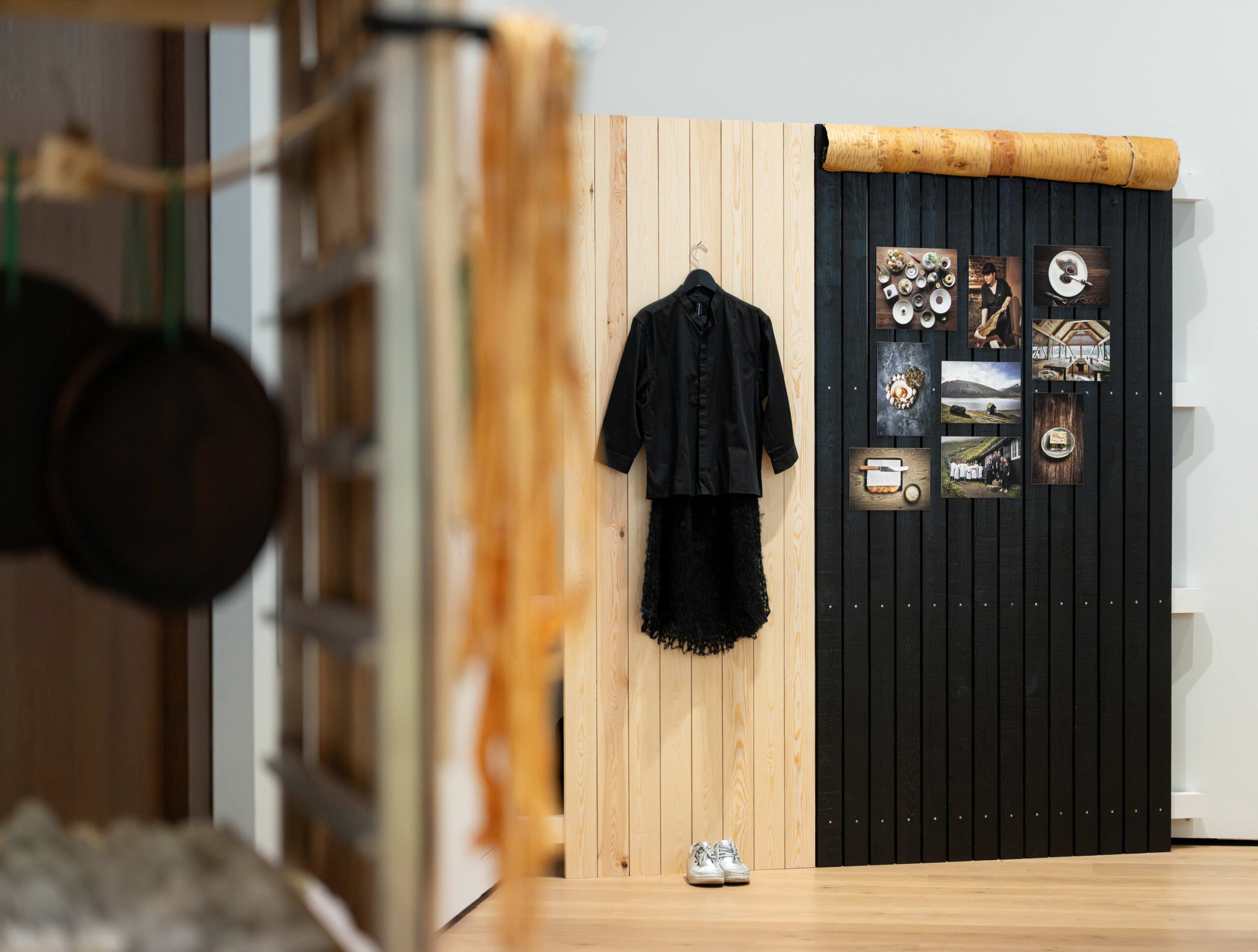 Installation view of New Nordic. Cuisine, Aesthetics and Place